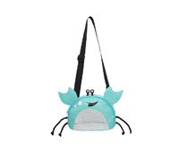 Kids Crab Beach Backpack Toddler Summer Travel Carryall Cute Animal Shoulder Bag PVC Mini Pack For School Trips Days Holiday Outings in Sky Blue, One Size