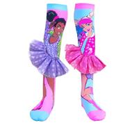 Kids Crazy Socks Cute Girls Funky Stretch Mid to Tall Socks, W06xx, 5-16 Jahre