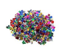 Kids Create Sequins In Assorted Colours & Shapes Reusable Pouch Ages 3+