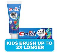Kids Crest Advanced Color Changing Toothpaste, Strawberry, 4.2 oz (119 g)