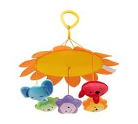 Kids Crib Mobile Early Learning Plush Cartoon Toy
