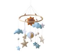 Kids Crib Mobile, Wooden Handmade Smooth Hanging Ornament