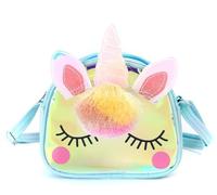 Kids Crossbody Bag Girls Crossbody Bag, Small TPU Unicorn Bag Unicorn Purses for Girls, Little Girls Purse Toddler Purse, Blue, S