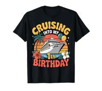 Kids Cruising Into My 1st Birthday Trip Vacation Cruise Ship T-Shirt