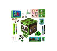 Kids Cube Advent Calendar 24 Doors Minecraft Multi One Size