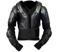 KIDS/CUBS BLACK SCORPION SPINE GUARD CE BODY ARMOUR MOTORBIKE PROTECTION JACKET (10 - 11 Years)