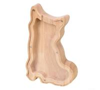 Kids' Cute Animal Wooden Savings Bank, Perfect for Developing Financial Skills and Adding Fun to Decor (Dog)