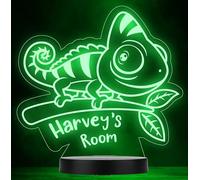 Kids Cute Baby Lizard Personalised Gift Colour Changing Led Lamp Night Light | Personalised Gift For Home, Lamp Room Décor | Kids & Adults Night Lights With Name | Personalised Gift For Bedroom |