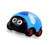 Kids Cute Impact Resistant Plastic Miniature Pull Back Car Toy Model for Boys Girls, Educational Toy for Endless Fun, Suitable for Toddlers (Blue)