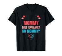 Kids Cute Toddler Mommy Will You Marry My Mommy Value Graphic T-Shirt