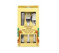 Kids Cutlery Set 3pcs Young Diners Toddler Tableware Animal Embossed Handles