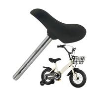 Kids Cycle Saddle - 20×25.5cm Cycle Seat Replacement | Rider Saddle with Seatpost, Soft PU Cushion Balance Cycles Saddles for Enhanced Riding Experience