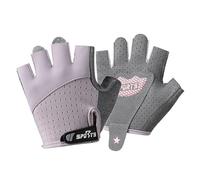 Kids Cycling Gloves with Breathable Mesh Half Finger Roller Skating Cycle Gloves Non Slip Fingerless Bicycle Glove for Boys Girls 9-12 Y Lightweight Cool Sports Gloves Climbing Glove for Hiking Gym