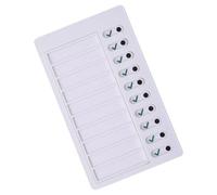 Kids Daily Routine Chart for Children Daily Chore Chart Educational Visual Schedule Board 12x20cm for Task Management Office Project Tracking Board