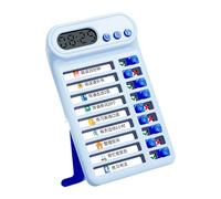 Kids Daily Routine Chart for Children Daily Chore Chart Educational Visual Schedule Board 7.5x12.5cm for Task Management Children Discipline Tracking Board