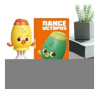 Kids Dancing Toy - Musical Light-Up Octopus, Interactive Floor Play Figure, Engaging Animal Activity With Obstacle Sensors | Fun Educational Toy For Bedtime Daycare Easter Preschool