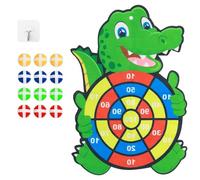 Kids Dart Board, 3-8 Year Old Boys Outside Toys, 41.5x29cm/16.3x11.4in Magnetic Dart Board with 12 Sticky Balls, Dinosaur Toys Suitable for Boys for Birthday Gifts, Easter Gifts, Party Games for Kids