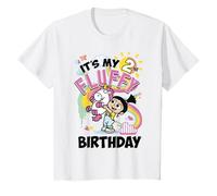 Kids Despicable Me Minions Agnes It's My 2nd Fluffy Birthday T-Shirt