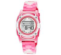 Kids Digital 8 Alarm Vibrating Watch Medication Reminder Potty Urinary Training Vibration Pill Alert Vibra Medical Reminder for Children, Pink White Camouflage, 32 mm, Digital