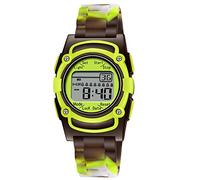 Kids Digital 8 Alarm Vibrating Watch Medication Reminder Potty Urinary Training Vibration Pill Alert Vibra Medical Reminder for Children (Brown Green Camouflage)