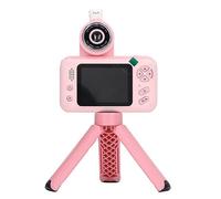 Kids Digital Camera, 2.4 Inch IPS Screen Kids Camcorder Toy, Portable Preview, 180° Flip Lens, Fun Game with 32G Memory Card for (32g)