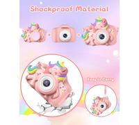 Kids Camera Gofunly Kids Camera for Girls 1080P HD 2.0 Inch Screen Kids