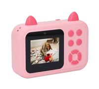 Kids Digital Camera, Rich Frame Scenes 24MP Photo 1080p Video 1300mAh Battery Thermal Print Camera 2.4 Inch Screen for the Holiday (Pink)