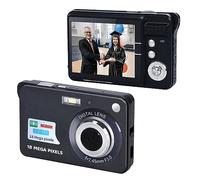kids digital cameras HUIOP Portable 720P Digital Camera Video Camcorder 18MP Photo 8X Zoom -shake 2.7 Inch Large TFT Screen Built-in Lithium Battery with Carry Bag USB Charging Cable for Kids Teens