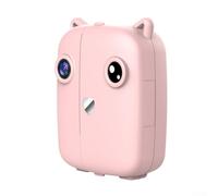 Kids Digital Print Camera, 2.4 TFT Display Dual Camera, 1200MAH Battery Life For Fun Use 9.5X8.6X4.2cm(Pink)