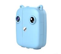 Kids Digital Print Camera, 2.4 TFT Display Dual Camera, 1200MAH Battery Life For Fun Use 9.5X8.6X4.2cm(Blue)