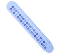 Kids Digital Slide Ruler, Blue Plastic Addition Subtraction Aid