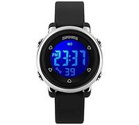 Kids Digital Sport Watch, Boys and Girls Sports Outdoor Watches, Girls LED Waterproof Electrical Watch with Alarm Children Stopwatch
