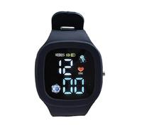Kids Digital Sport Watch - Glow Square Dials Silicone Band, Waterproof Light-Up Screen | Useful Outdoor Birthday Toy for Girls Children School Park Playground Gift Display Fun Activity Travel