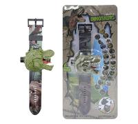 Kids Digital Watch - Fun LED Time, Cartoon Wrist Gadget, Interactive Toy Strap | Bright Jurassic Theme Projection Display, Novelty Electric Display Clock Present School Events, Celebratio