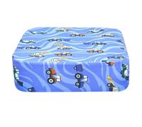 Kids Dining Booster Seat, Travel Chair Cushion, Non Slip Bottom, Washable Soft Cover, Safety Belt Secure Fit, Comfortable Cotton Padding, Portable Design, Ideal for Home Restaurant