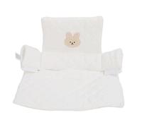 Kids Dining Chair Pads, Waterproof NylonBack Cushion Simple Cleaning Cute Animal Pattern, for Baby Chair (Bunny)