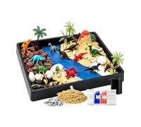 Kids Dino Fossil Excavation Set Hands On Discovery Science Toy Pack