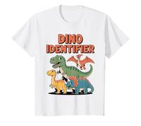 Kids Dino Identifier Dinosaur Spotter Prehistoric Guide KiddyTee T-Shirt