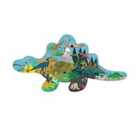 Kids Dinosaur 20 Large Pieces Jigsaw Puzzle - Fun and Educational Toy for Children, Featuring Adorable Dino Friends! Eco Friendly