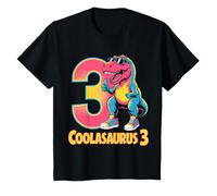 Kids Dinosaur 3rd Birthday Dino-Loving Kids T-Shirt