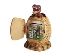 Kids Dinosaur Money Box - Money Box ATM Money Box with Dinosaur Eggs | Automatic Slider Money Bank | Password Safe Rescue Box with Gift