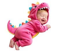 Kids Dinosaur Onesie Halloween Hooded Cosplay Outfit | Kids Dinosaur Costume for Halloween Trick Or Treating Role Playing