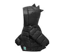 Kids Dinosaur Puffer Jackets with Pocket Zip up Toddler Baby Boys Girls Winter Warm Cute Solid Dinosaur Padded Coats Outerwear Travel Essentials Hooded Jacket Outwear Toddlers Coat for Children