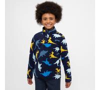 Kids' Dinosaur Snap Fleece - Blue, Blue 3-4Y