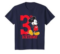 Kids Disney Mickey Mouse 3rd Birthday T-Shirt