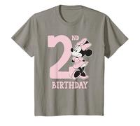 Kids Disney Minnie Mouse 2nd Birthday T-Shirt
