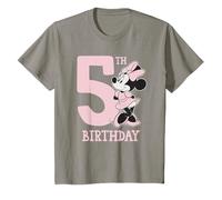 Kids Disney Minnie Mouse 5th Birthday T-Shirt