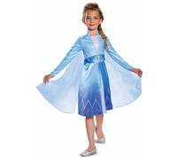 Smiffys Disney Frozen Elsa Travelling Classic Costume (Size 5-6)