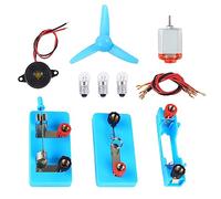 Kids DIY Small Motor Kit Beginner STEM Electric Circuit Science Project Set