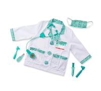 Kids Doctor Costume Role Play Fancy Dress Set Melissa & Doug Fun at Home